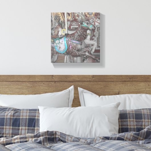 Toile Chèvre sur le Joyeux-Go-Round (Insitu(Chambre))