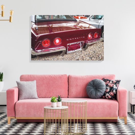 Toile Chevrolet Corvette (Insitu(Salon))