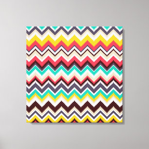 Toile Chevron aztèque #3 chez VictoriaShaylee