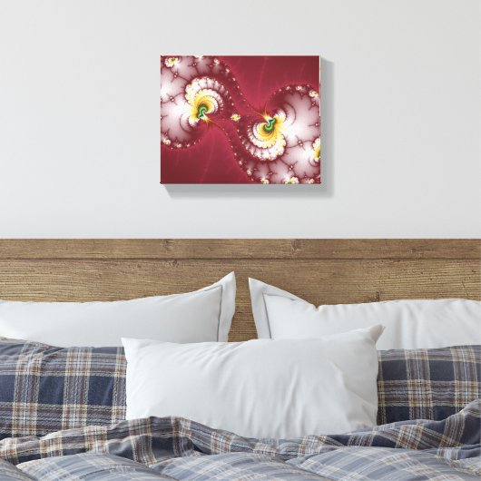 Toile Chew d'os de chien - Fractal (Insitu(Chambre))