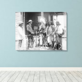 Toile Cheyenne Hommes Converse avec blanc (Insitu (Plancher de Bois))