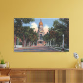 Toile Cheyenne, WY - Vue du Capitole de l'Etat et de Dri (Insitu(Salon))