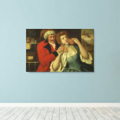 Toile Chez le dentiste (huile sur toile) (Insitu (Plancher de Bois))