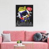 Toile Chibi Batgirl Prêt Pour L'Action (Insitu(Salon))
