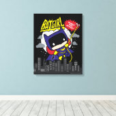 Toile Chibi Batgirl Prêt Pour L'Action (Insitu (Plancher de Bois))
