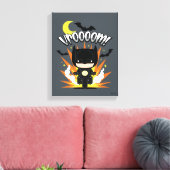Toile Chibi Batman Batcycle (Insitu(Salon))