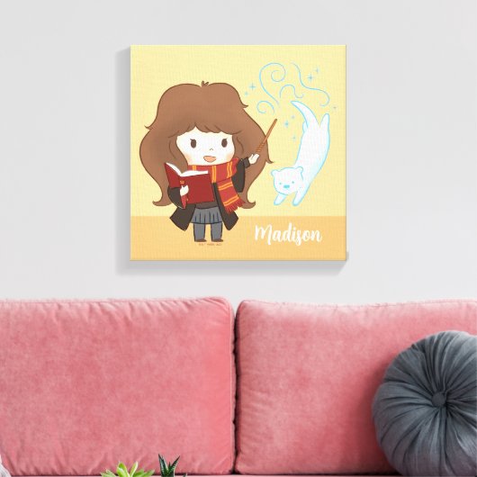 Toile Chibi Hermione Granger Patronus (Insitu(Salon))