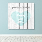 Toile Chic blanc rustique Faux Wood (Insitu (Plancher de Bois))