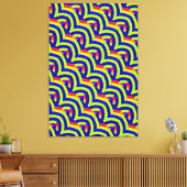 Toile chic et contemporain chevrons (Insitu(Salon))