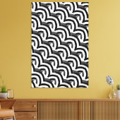 Toile chic et contemporain chevrons (Insitu(Salon))