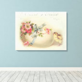 Toile chic et oeuf victorien de Pâques (Insitu (Plancher de Bois))