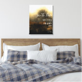 Toile Chic Gold Typographie Abstraite Enregistrer La Dat (Insitu(Chambre))