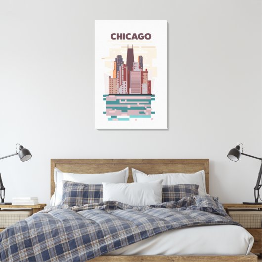 Toile Chicago (Insitu(Chambre))