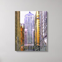 Chicago Board Of Trade - Canvas Rectangulaire Art