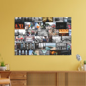 Toile Chicago Collage (Insitu(Salon))