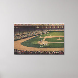 Toile Chicago, IL - parc de Comiskey, marbre, Basebal