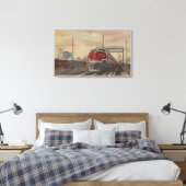 Toile Chicago, Illinois / Train (Insitu(Chambre))