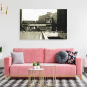 TOILE CHICAGO MERCHANDISE MART TROLLEY TRAIN COULEUR D'E (Insitu(Salon))