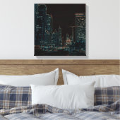 Toile Chicago Michigan Avenue Les arêtes brillantes des (Insitu(Chambre))