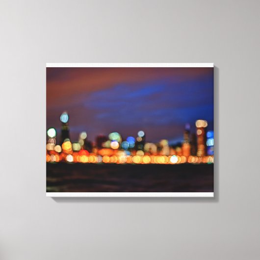 Toile Chicago Skyline (Recto)