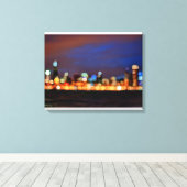 Toile Chicago Skyline (Insitu (Plancher de Bois))