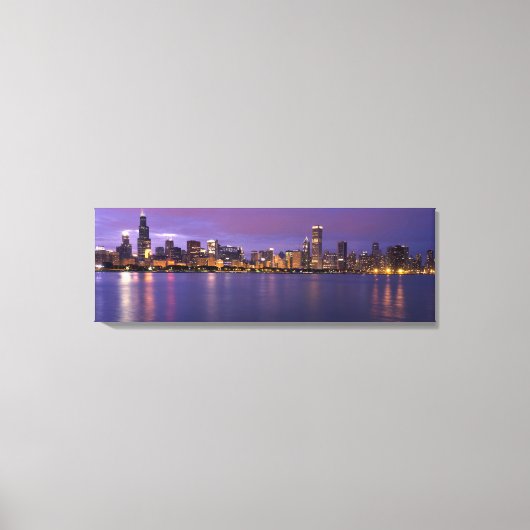 Toile Chicago Skyline (Recto)