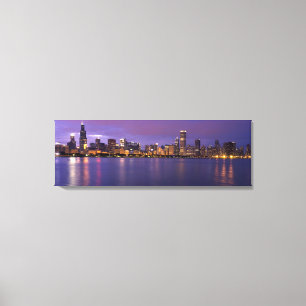 Toile Chicago Skyline