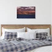 Toile Chicago Skyline à l'impression de canavas au couch (Insitu(Chambre))