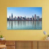 Toile - Chicago Skyline Lake Michigan Illinois (Insitu(Salon))