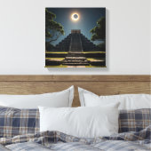 Toile Chichen Itza Eclipse (Insitu(Chambre))