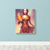 Toile Chicken Tendies Goddess (Insitu (Plancher de Bois))