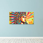 Toile Chicomecōātl 7 (Insitu (Plancher de Bois))