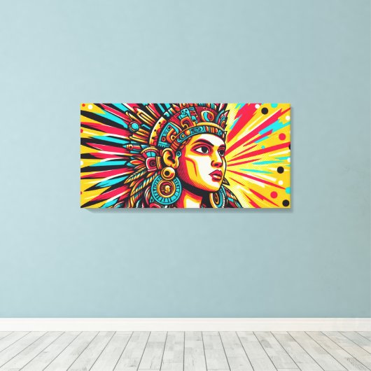 Toile Chicomecōātl 7 (Insitu (Plancher de Bois))