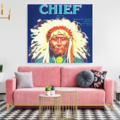 Toile Chief Orange LabelRedlands, CA (Insitu(Salon))