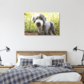 Toile Chien à chien anglais en forêt (Insitu(Chambre))