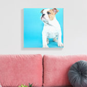 Toile Chien à chien mignon (Insitu(Salon))