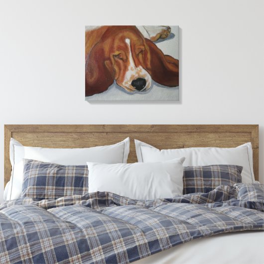 Toile chien beagle (Insitu(Chambre))