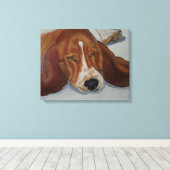 Toile chien beagle (Insitu (Plancher de Bois))