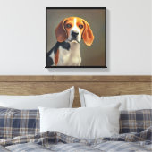 Toile Chien beagle-Harrier (Insitu(Chambre))