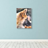 TOILE CHIEN BERGER ALLEMAND (Insitu (Plancher de Bois))