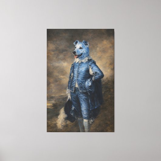 Toile Chien Bleu (Recto)
