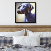 Toile Chien Blue Lacy  (Insitu(Chambre))