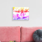 Toile chien "Boundless Joy : Mumu in Action" (Insitu(Salon))