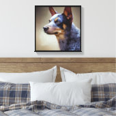Toile Chien Bouvier Australien (Insitu(Chambre))