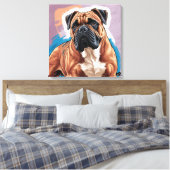 Toile Chien - Boxe (Insitu(Chambre))