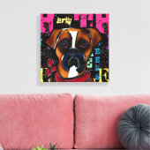 Toile Chien Boxer (Insitu(Salon))