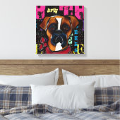 Toile Chien Boxer (Insitu(Chambre))