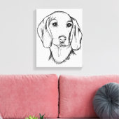 Toile Chien-chien dragon (Insitu(Salon))