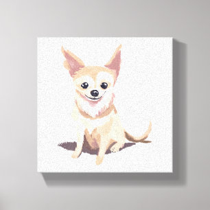 Toile Chien Chihuahua Chien Mignon Animal De Compagnie