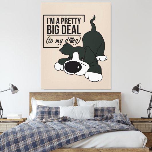 Toile Chien cousu (Insitu(Chambre))